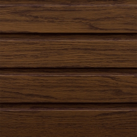 Fronto Walnut Außenverkleidung mit abgespecktem Panel 295x25 (Box 7,38m²)