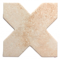 Croix Petra Crème 15.5x15.5 (Boîte 0.59 m2)