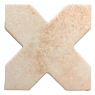 Croix Petra Crème 15.5x15.5 (Boîte 0.59 m2)