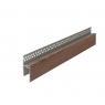 2 part Ventilation Profile Chocolate Oak 300x6x5 (Price per box)