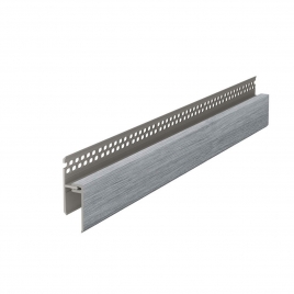 Perfil de ventilação de 2 partes Grey Oak 300x6x5 (Preço por caixa)