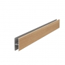 2-part Natural Oak connector 300x6x2.1 (Price per box)