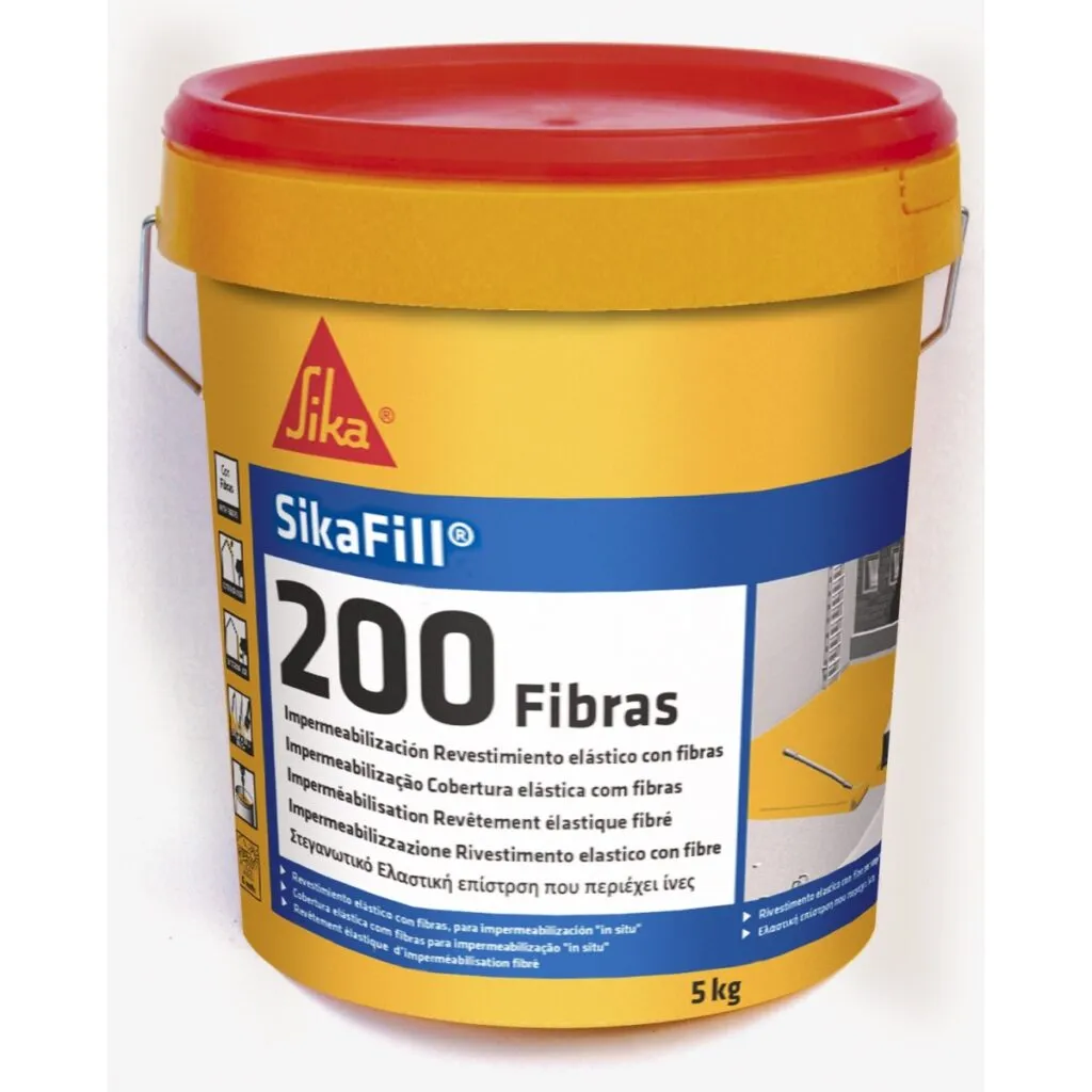 sikafill 200 fibras 5kg 1