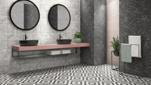 Hydraulische Fliese für Badezimmer