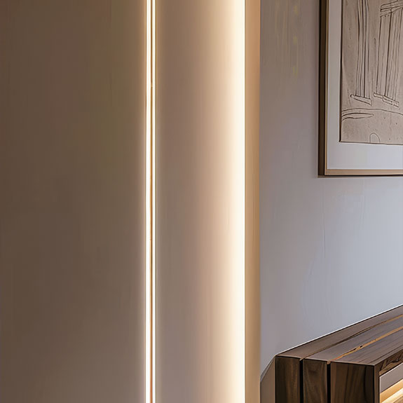 Iluminação LED na decoração: como transformar os seus espaços com estilo e eficiência 3 designs versáteis luz LED