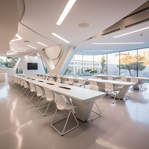 Iluminação LED na decoração: como transformar os seus espaços com estilo e eficiência 4 Iluminação LED no escritório