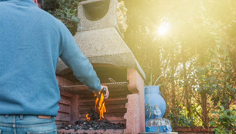 barbacoa de obra prefabricada