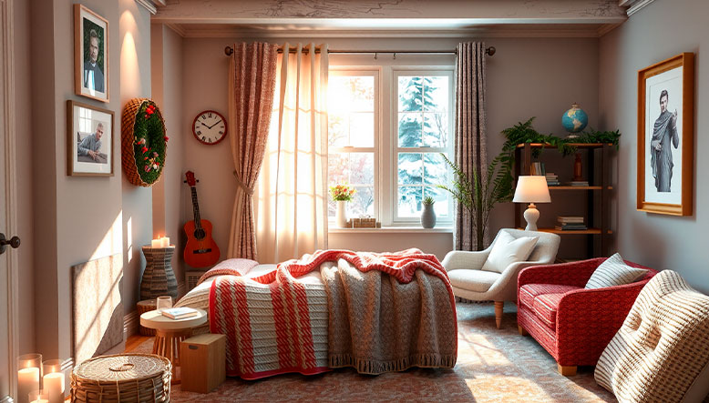 Casa con calefacción