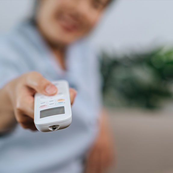 control the temperature