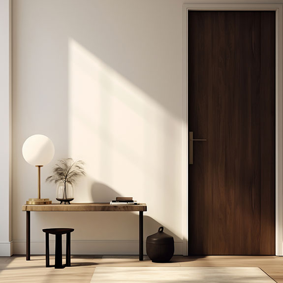 Insulate heating door