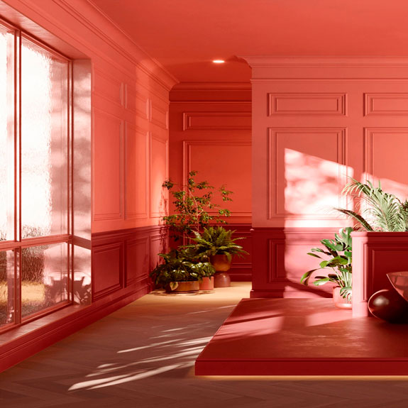 decorative moldings with color