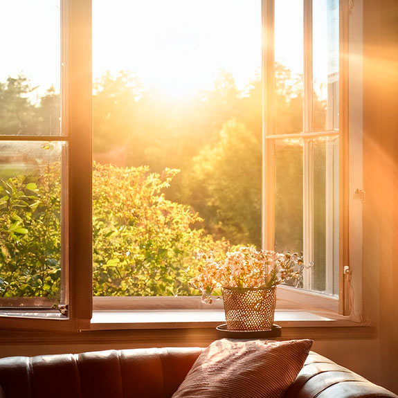 Aprovechar luz natural