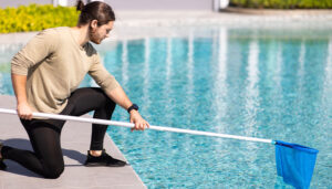 Limpiar agua piscina