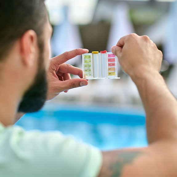 piscina con Ph ideal