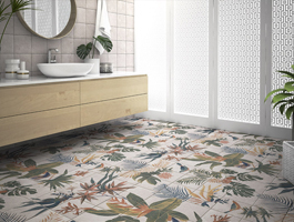 Pavimentos imitación hidráulico