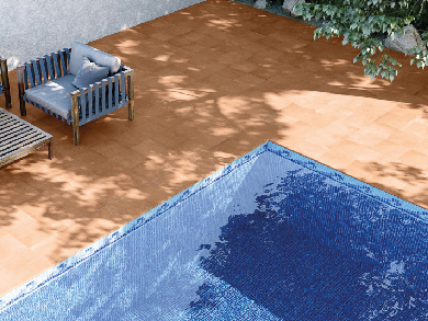 Revestimiento de imitación gresite para piscinas