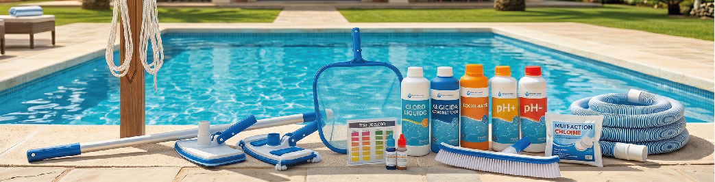 Productos y accesorios para tu piscina