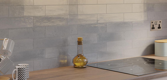 Azulejos grises para cocinas