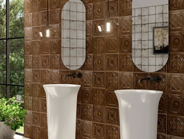 Revestimiento imitación metal