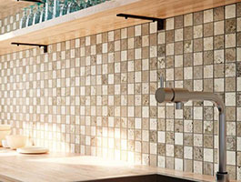 Revestimiento con mosaicos