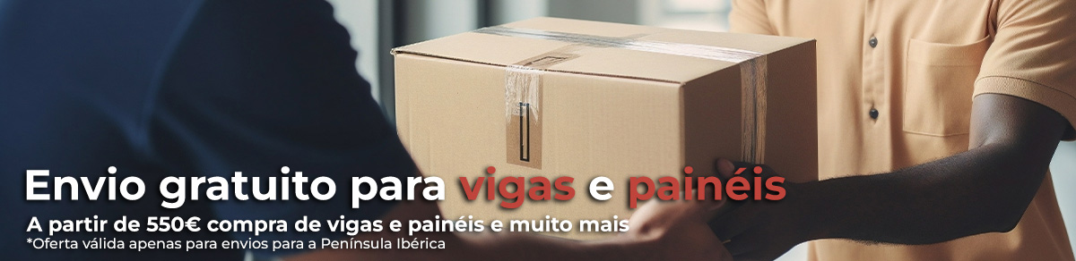 Envio gratis em vigas