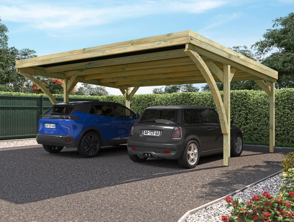 Cocheras y garajes para jardín