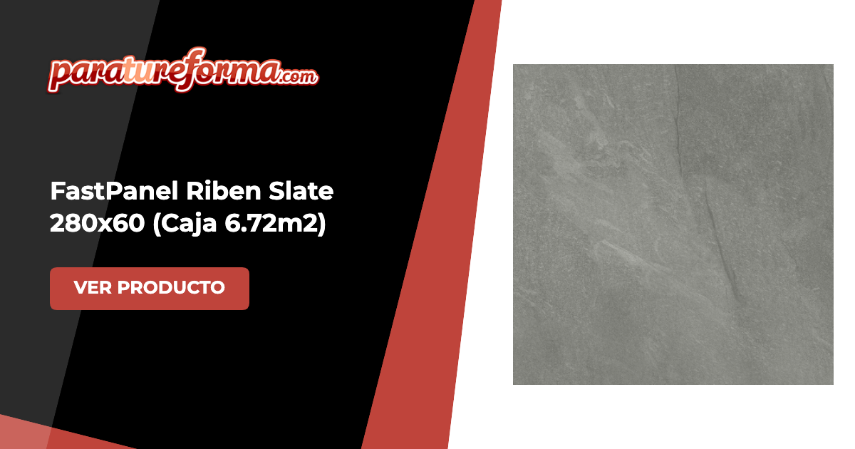 FastPanel Riben Slate 280x60 (Caja 6.72m2)