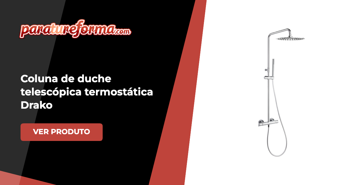 Drako Series Coluna de chuveiro telescópico-termostática da Ramón Soler