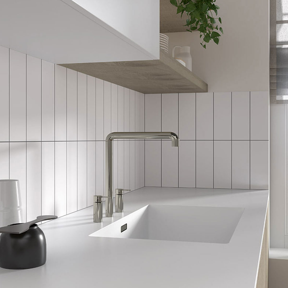 Colección Solid White