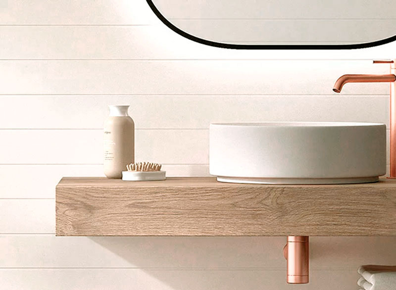 mueble marrón para mueble de baño