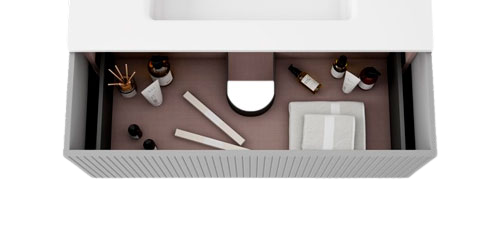 mueble para baño suspendido 1 cajón