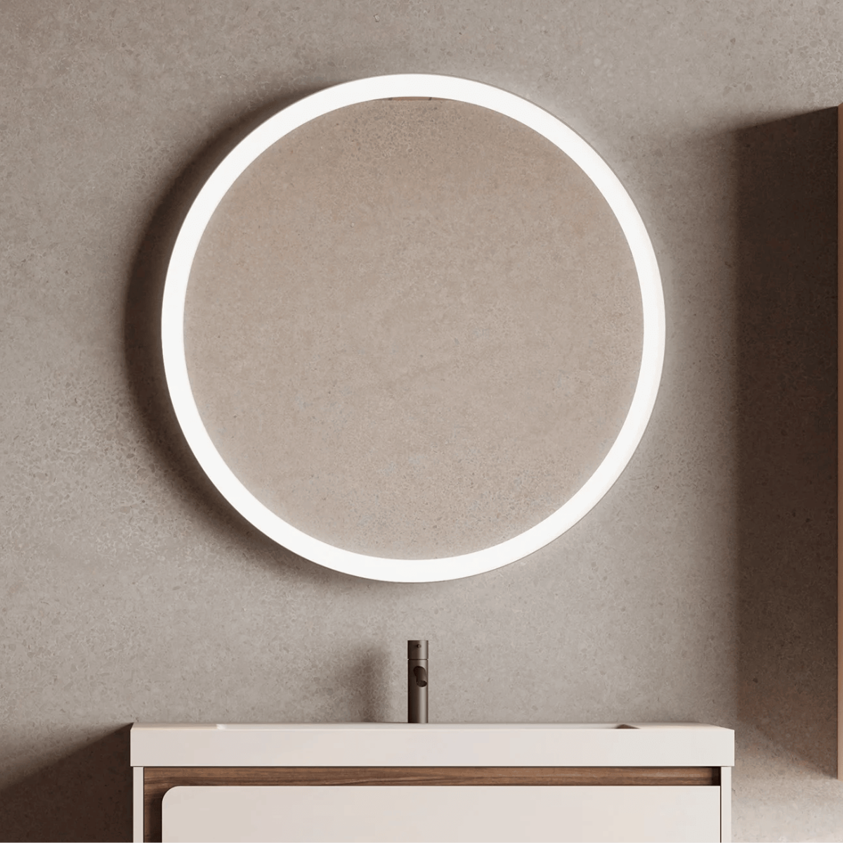 mueble de baño con lavabo integrado