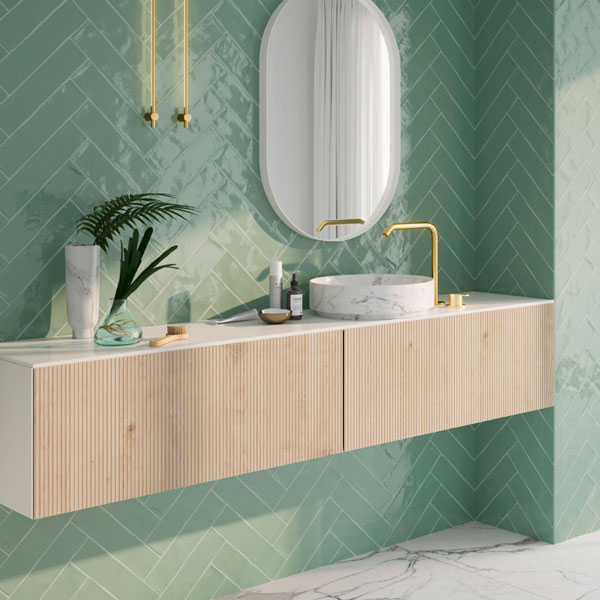 Azulejos Verdes Para Baños