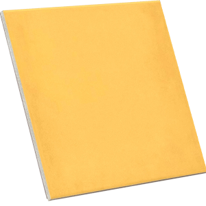Pavimento hidráulico color amarillo vintage