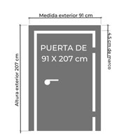 Puertas de 91 x 207 cm