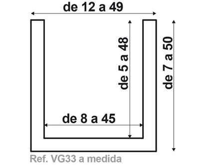 medidas viga imitacion a madera vg33 de 3 metros