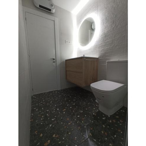 Asi queda el Hexa Tritato Negro 23x27 (caja 0.75m2)