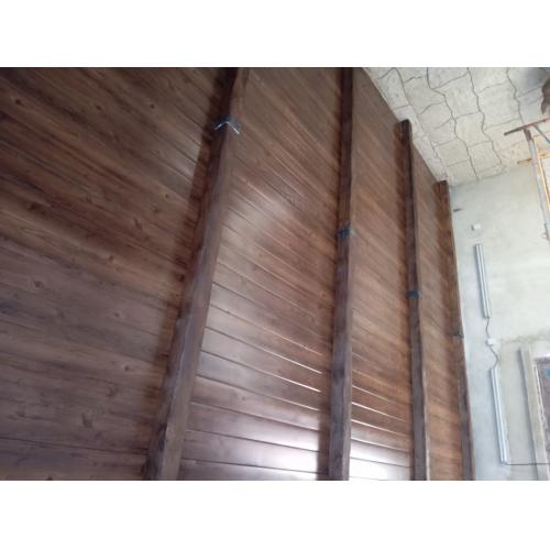 Asi queda el Viga 300x12x12 imitación madera