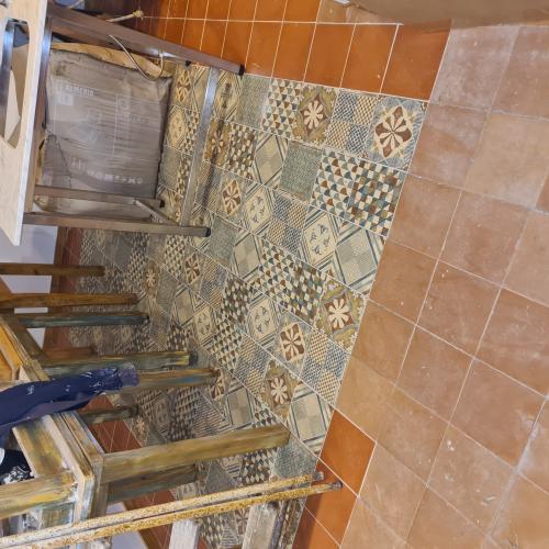 This is how it looks Padua mix 20x20 cm (box 1 m2)