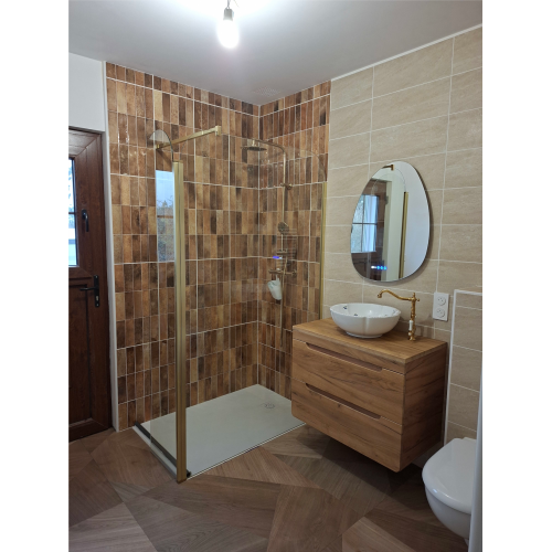 Asi queda el Vor Artsquare Amber 31,6x60 (Box 1,52m²)