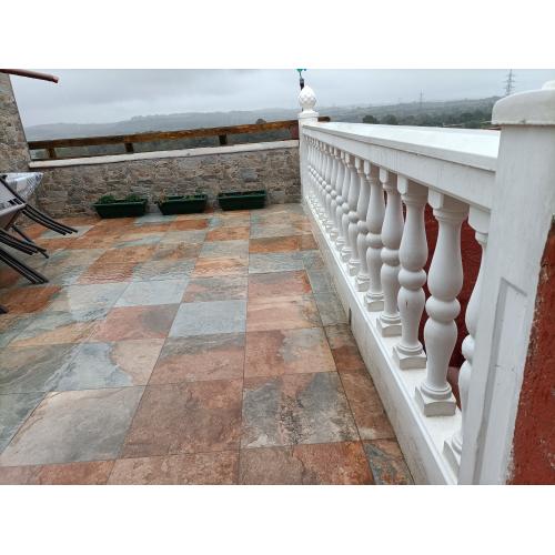 Asi queda el Balaustrada prefabricada por metro lineal (Pack de 1 metro)