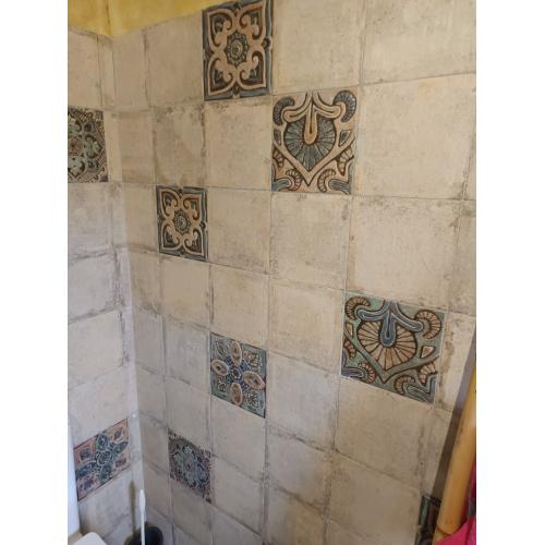 Voilà à quoi ça ressemble Centre Mandala 20x20 cm (boîte 1 m2)